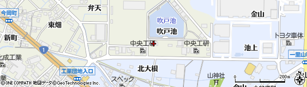 愛知県刈谷市今岡町吹戸池104周辺の地図