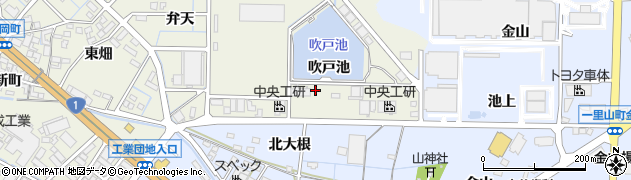 愛知県刈谷市今岡町吹戸池103周辺の地図