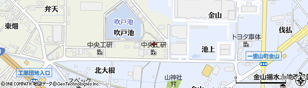愛知県刈谷市今岡町吹戸池90周辺の地図