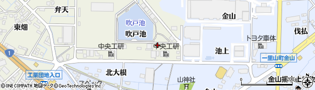 愛知県刈谷市今岡町吹戸池96周辺の地図