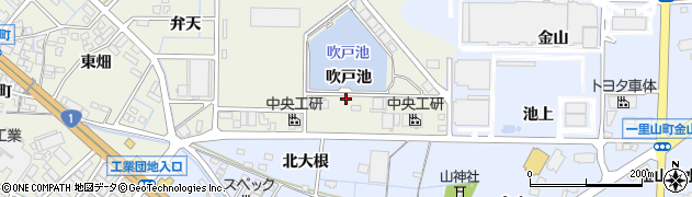 愛知県刈谷市今岡町吹戸池102周辺の地図