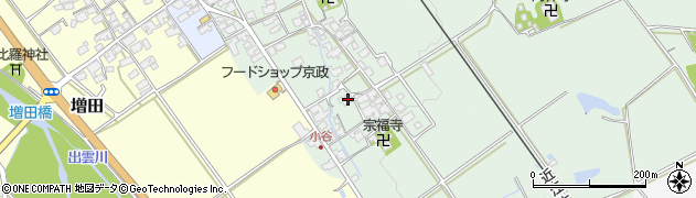 滋賀県蒲生郡日野町小谷595周辺の地図