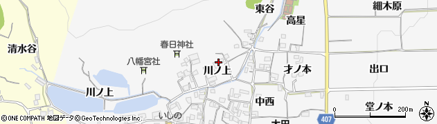 京都府亀岡市稗田野町太田（川ノ上）周辺の地図