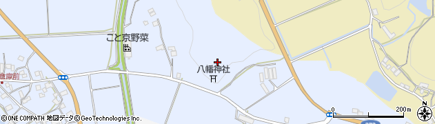 京都府亀岡市本梅町中野（東山）周辺の地図