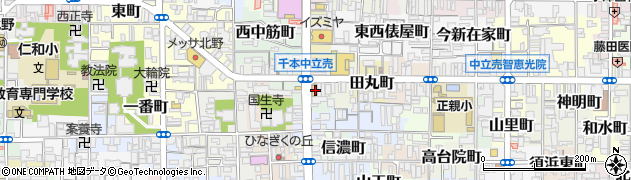 京都府京都市上京区丹波屋町348周辺の地図