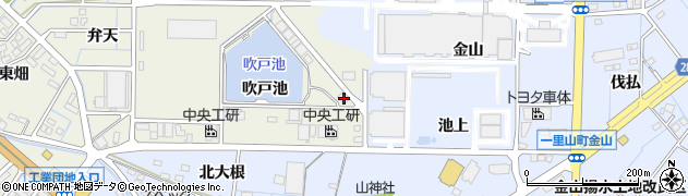 愛知県刈谷市今岡町吹戸池116周辺の地図
