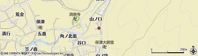 京都府亀岡市保津町山ノ口18周辺の地図