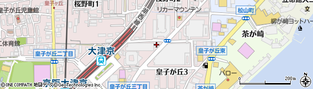 アパマンショップ不動産販売大津京店周辺の地図