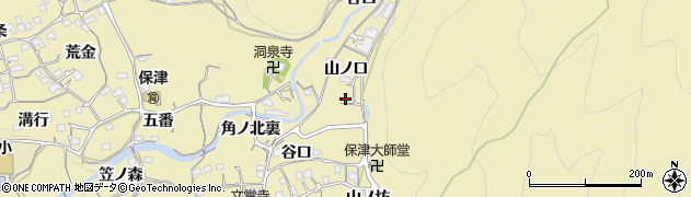 京都府亀岡市保津町山ノ口19周辺の地図