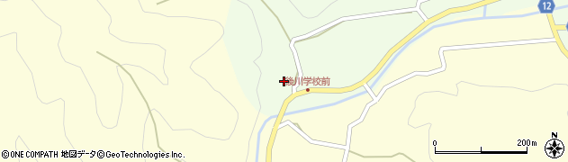 兵庫県丹波篠山市後川上2周辺の地図