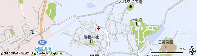 滋賀県蒲生郡日野町松尾519周辺の地図