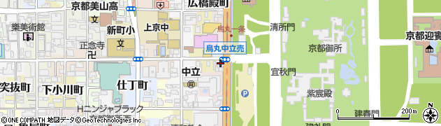 京都府京都市上京区東町483周辺の地図