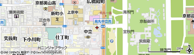 京都府京都市上京区東町481周辺の地図