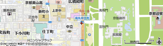 京都府京都市上京区東町595周辺の地図
