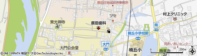 廣田歯科医院周辺の地図