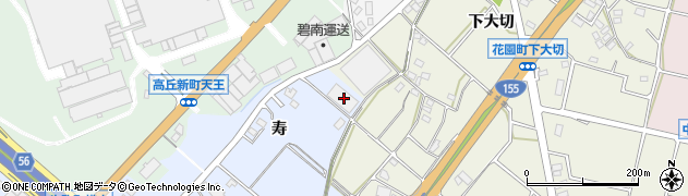 愛知県豊田市生駒町寿49周辺の地図