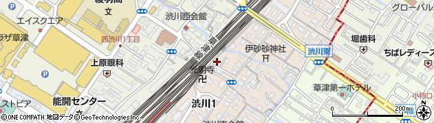 鍼灸施術所・誠療庵周辺の地図