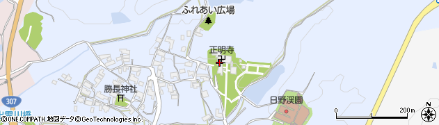 滋賀県蒲生郡日野町松尾556周辺の地図