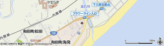 千葉県南房総市和田町海発1589周辺の地図