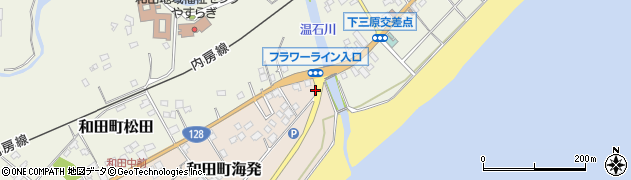 千葉県南房総市和田町海発1588周辺の地図