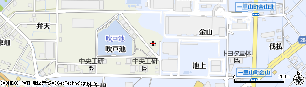 愛知県刈谷市今岡町吹戸池7周辺の地図
