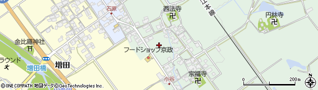 滋賀県蒲生郡日野町小谷48周辺の地図