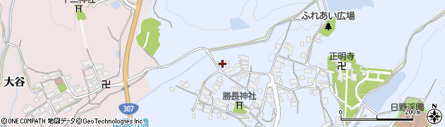 滋賀県蒲生郡日野町松尾525周辺の地図