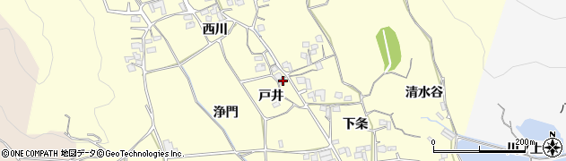 京都府亀岡市稗田野町鹿谷下条78周辺の地図