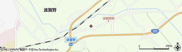 兵庫県丹波篠山市波賀野555周辺の地図