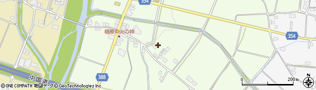 岡山県美作市楢原中214周辺の地図
