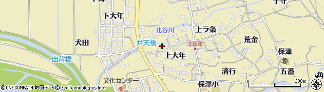 京都府亀岡市保津町上大年29周辺の地図