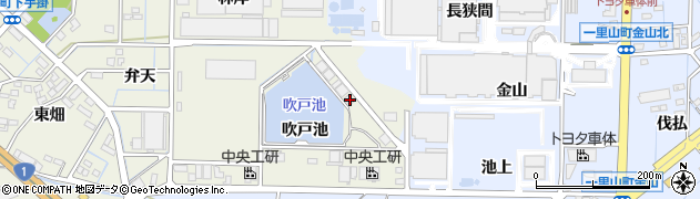 愛知県刈谷市今岡町吹戸池111周辺の地図