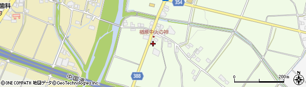 岡山県美作市楢原中150周辺の地図