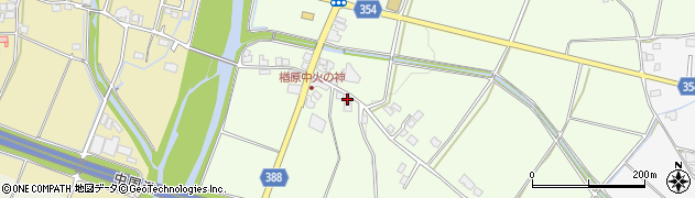 岡山県美作市楢原中148周辺の地図