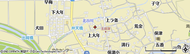 京都府亀岡市保津町上大年43周辺の地図