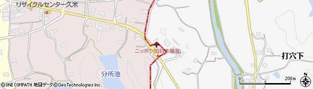 岡山県津山市戸脇1257周辺の地図