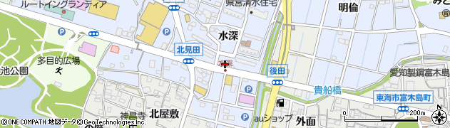 名古屋銀行東海支店周辺の地図