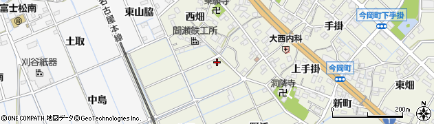 愛知県刈谷市今岡町野添周辺の地図