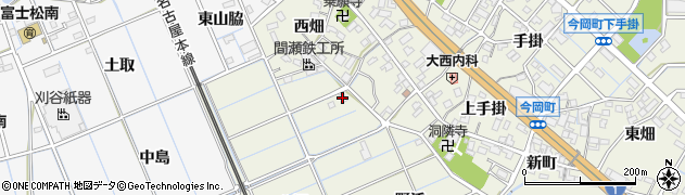 愛知県刈谷市今岡町（野添）周辺の地図
