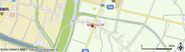 岡山県美作市楢原中144周辺の地図
