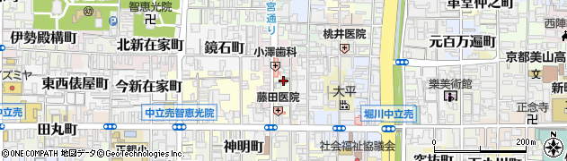 京都府京都市上京区梨木町189周辺の地図