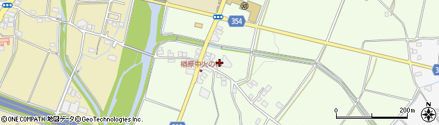 岡山県美作市楢原中140周辺の地図