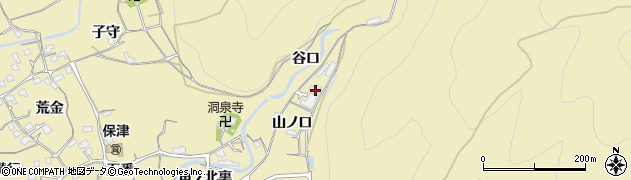 京都府亀岡市保津町山ノ口20周辺の地図