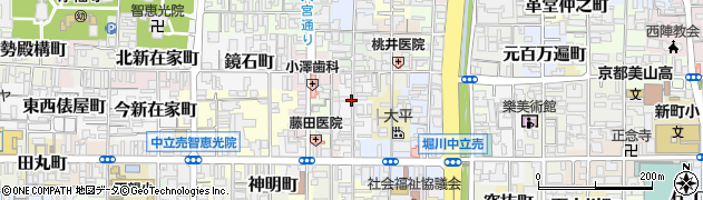 京都府京都市上京区飛弾殿町周辺の地図