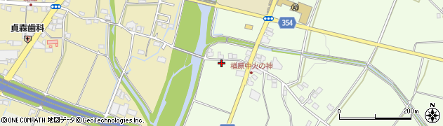 岡山県美作市楢原中94周辺の地図