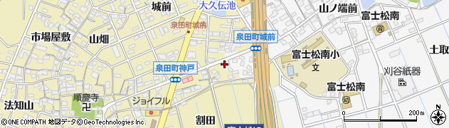 愛知県刈谷市今川町赤羽根2周辺の地図