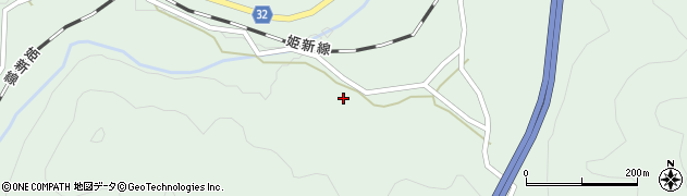 岡山県新見市上熊谷周辺の地図