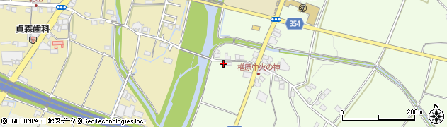 岡山県美作市楢原中95周辺の地図