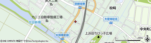 ユニーブル大田川周辺の地図