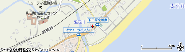 ＪＡ安房和田周辺の地図